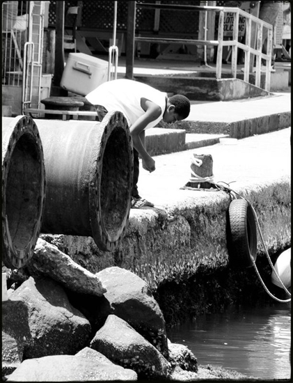 Sur les quais - Castries