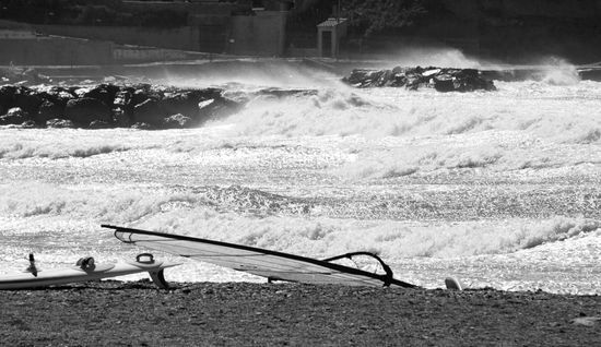 Planche sur le sable - Six-Fours - Var