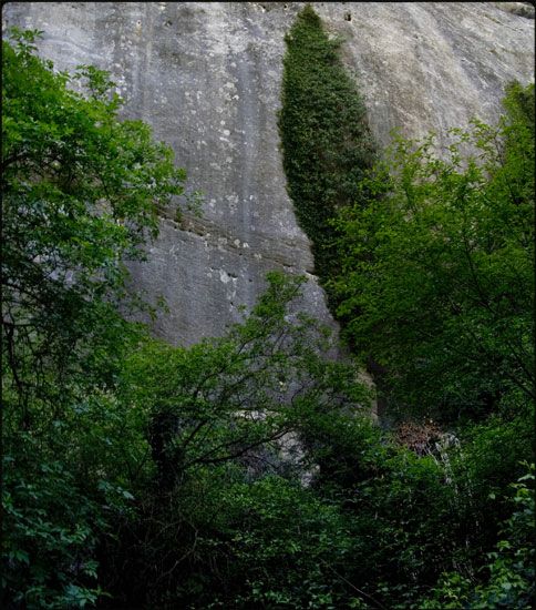Impressionnante paroi - Buoux - Luberon