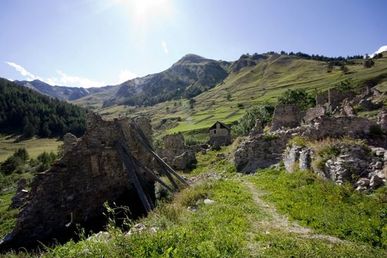 Sentier de montagne - Alpes italiennes