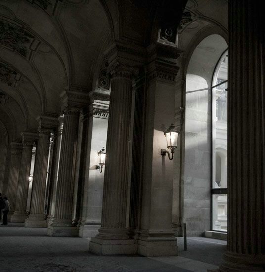 La porte Richelieu - Le Louvre