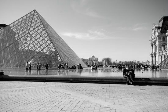 Tendre pyramide - Le Louvre